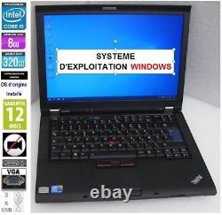 Portable 14'' Lenovo Thinkpad T410 Core I5 2.6GHz 8GB RAM 320GB WITHOUT CAM or DVD