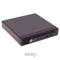 Ultra Mini PC HP 800 G2 DM Intel G4400T RAM 8GB Hard Drive 250GB Windows 10 Wifi