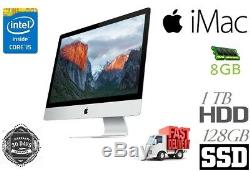 Apple IMAC 54.6cm8GB RAM 1TB HDD 128GB SSD Intel Core i5@ 2.7GHz OS Sierra