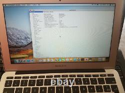 Apple MacBook Air Intel Core i5 1.6GHz 4 Go RAM 128 Go SSD 11.6 2012 Gris