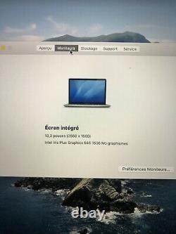 Apple MacBook Pro 13,3 (Intel Core i5 8ème Gén, 1,4 GHz, 256 Go, 8 Go RAM)