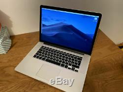 Apple MacBook Pro 15,4 Intel Core i7-4770HQ, 2,20 GHz, 256 Go SSD, 16 Go