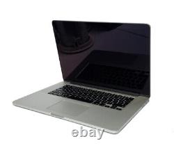 Apple MacBook Pro 15 Pouce Mi 2015 Coeur i7-4770HQ 2.2GHz 16GB 256GB Monterey