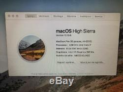 Apple Mac Book Pro MC373LL/A 15,4 Intel Core i7 2,66 Ghz 8 Go RAM 500 Go