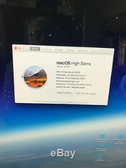 Apple iMac 27 3,2 GHz Intel Core i3 16GB RAM ssd 250 go Late mid 2010