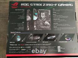 Bundle Asus Rog Strix Z390-f Gaming + Intel Core I5-9600k @ 6 X 3,70 Ghz, Neuf