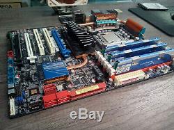 Carte Mere Asus P6t Deluxe V2 + Intel Core I7-920 @ 4 X 2,66 Ghz + 6 Go Ddr3