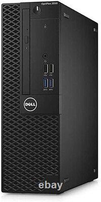 DELL OPTIFLEX-3050 i3-6100 3.70GHZ-16GB DDR3-1000 GB HDD-WINDOWS 10 PRO