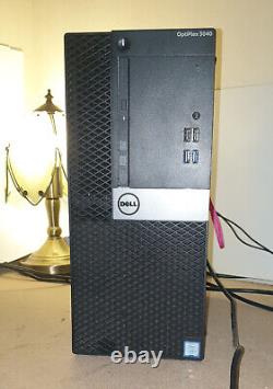 Dell Optiplex 3040 Intel Core i3-6100 CPU 3,70GHZ Ram 4 go Disque dur 500 go
