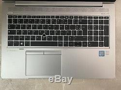 HP EliteBook 850 G6 Intel Core i7-8665U CPU @ 1.90GHz HDD 256 Go RAM 16 Go