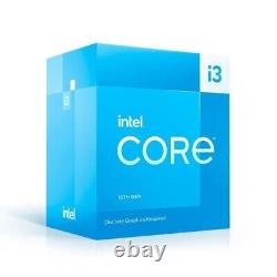 INTEL Core i3-13100F Processeur LGA-1700 4 Coeurs 3.4GHz 4.5GHz TDP 89W