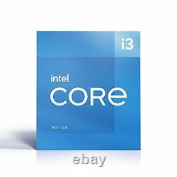 Intel Core i3-10105 processeur 37 GHz 6 Mo Smart Cache Boîte