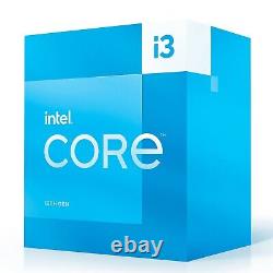 Intel Core i3-13100 Processeur 3.4 GHz 4 Cours 8 Threads CPU Socket LGA1700