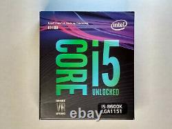 Intel Core i5-8600K 3,6 GHz Coffee Lake Processeur (BX80684I58600K)
