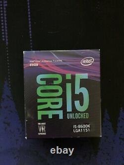 Intel Core i5-8600K 3,6 GHz Coffee Lake Processeur (Delidded Liquid Metal)