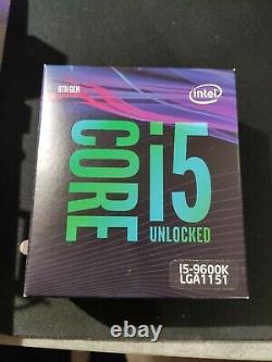Intel Core i5-9600K 3,70 GHz FCLGA1151 Hexa Core Processeur (BX80684I59600K)