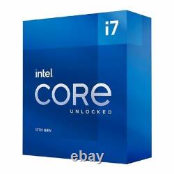 Intel Core i7-11700K 3.6GHz Rocket Lake 16Mo Smart Cache Desktop Processor Boxed