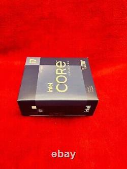 Intel Core i7-12700KF Processeur (5 GHz, 12 Cours, FCLGA1700) Box Neuf New