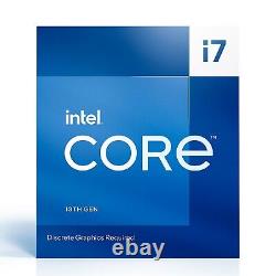 Intel Core i7-13700F Processeur 2.1 GHz 16 Cours 24 Threads CPU Socket LGA1700