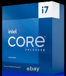 Intel Core i7-13700KF Processeur (5,4 GHz, 16 Cours, LGA 1700) Box