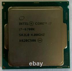 Intel Core i7-6700K Skylake 4.0 GHz 8Mo Quadricur Processeur (BX80662I76700K)