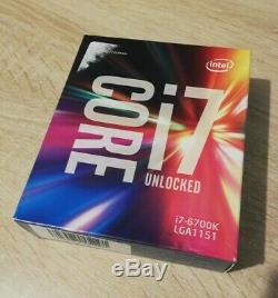 Intel Core i7-6700K Skylake 4.0 GHz 8Mo Quadricur Processeur (DELID)