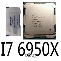 Intel Core i7-6950X 3.0GHz 10Core SR2PA 25M LGA2011-V3 CPU Processor