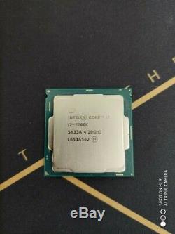 Intel Core i7-7700K 4,20GHz Quad Core Processeur (BX80677I77700K)