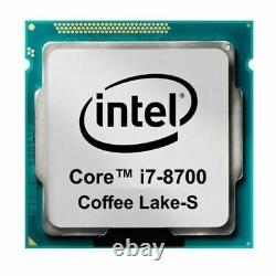 Intel Core i7 8700 6x 3,20GHz LGA1151 SR3QS CPU Très Bien Envoi Express