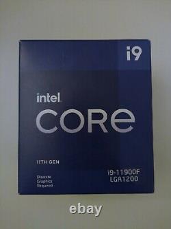 Intel Core i9-11900F Processeur (5,2 GHz, 8 Curs, Socket LGA1200) Box