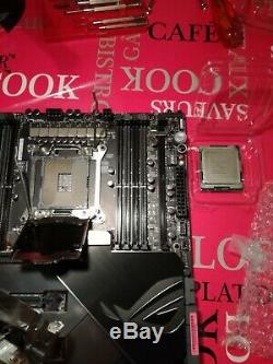 Intel Core i9-7900X pre-binned 4.6GHz + Rampage VI Extreme + EK RGB monoblock
