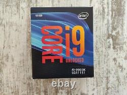Intel Core i9-9900K CPU / 3,6 GHZ / Socle 1151/BX806849900K / Boîte / Nouveau &
