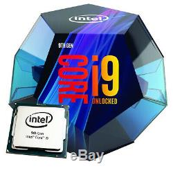 Intel Core i9-9900K CPU Boite Processeur 8x 3,6GHz Socle 1151
