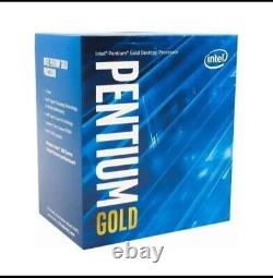 Intel Pentium Gold Dual-Core Processeur G6400 4,0 Ghz 4M Box Pc Ordinateur Jeux