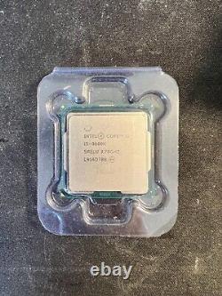 Intel Processeur i5-9600K hexa core 3,7ghz comme neuf garantie 12 mois
