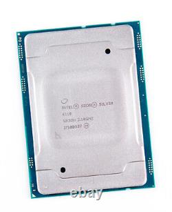 Intel Xeon Argent 4110 8-Core CPU 8x 2.10 GHZ, 11 MB Cache, Prise 3647 SR3GH