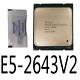 Intel Xeon E5-2643 V2 E5-2643v2 3.5ghz 6core Lga2011 Processor