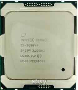 Intel Xeon E5-2698 V4 (SR2JW) 2.20GHz 20-Core FCLGA2011-3 135W Serveur CPU