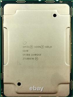 Intel Xeon Or 6148 (SR3B6) 2.40GHz 20-Core LGA3647 150W 27.5MB Cache CPU