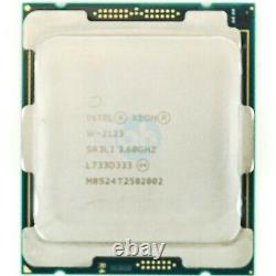 Intel Xeon W2123 SR3LJ 3.60Ghz 4-Core 8.25M 120W Station Serveur LGA2066 CPU