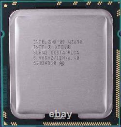Intel xeon w3690/6x 3,46 GHZ/slbw 2 6-Core processeur processor 3.46