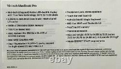 MacBook Pro 16 (1To SSD, Intel Core i9 9ème Gén, 2,30 GHz, 16Go, Gris)