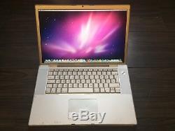MacBook Pro A1150 15,4 / Intel Core Duo 2.00 GHz / 200 Go / 2 Go