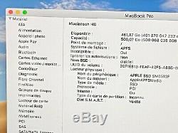 Macbook Pro Retina 13 Intel Core i7 3,50 GHz 8 Go SSD 512 Go mi-2014