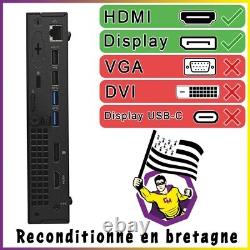 Mini PC Dell OptiPlex 3050 Micro i5-7500T RAM 32Go SSD 480Go HDMI W11 Wifi