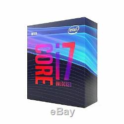 Nouvelle Génération! Intel Core I7-9700K CPU, 3.6 GHz (4.9 Turbo), 8-Core