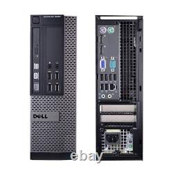 PC Dell 9020 SFF Ecran 27 Intel Pentium G3220 RAM 8Go SSD 120Go Windows 10 Wifi