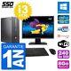 Pc Hp 600 G1 Sff Ecran 19 Intel Core I3-4130 Ram 8go Ssd 240go Windows 10 Wifi