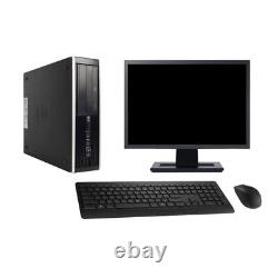 PC HP 8300 SFF Ecran 27 Intel i3-2120 RAM 4Go Disque Dur 1To Windows 10 Wifi