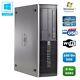 Pc Hp Compaq Elite 8100 Sff Intel Core I5 3.2ghz 8go 240go Ssd Graveur Wifi W7